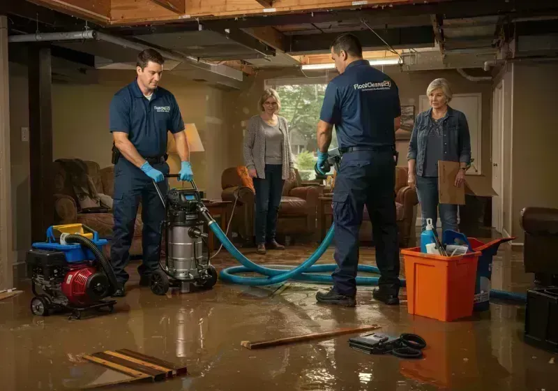 Basement Water Extraction and Removal Techniques process in Bowling Green, MO